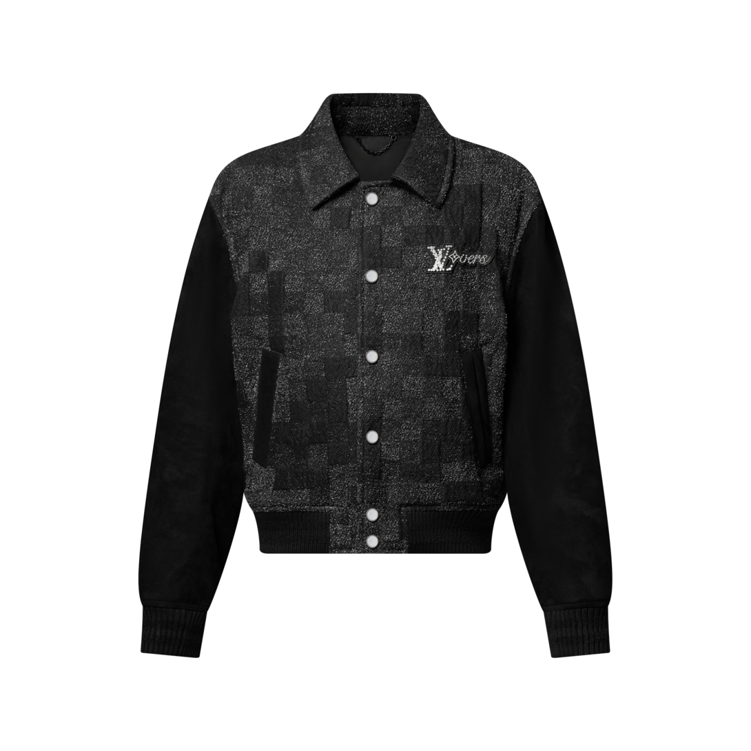 ジャケット・アウター MZ LVT VARSITY JACKET_CHARCOAL バーシティジャケット - LUVISTRUE | 60% - アジアファッション通販